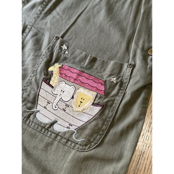 Christopher & Banks Olive Green Midi Dress - Picture 6 of 13